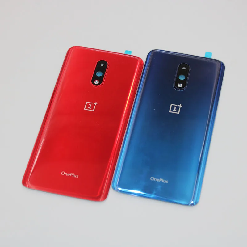 Новинка 100% Оригинальный чехол для OnePlus 7 задняя крышка батарейного отсека заднее