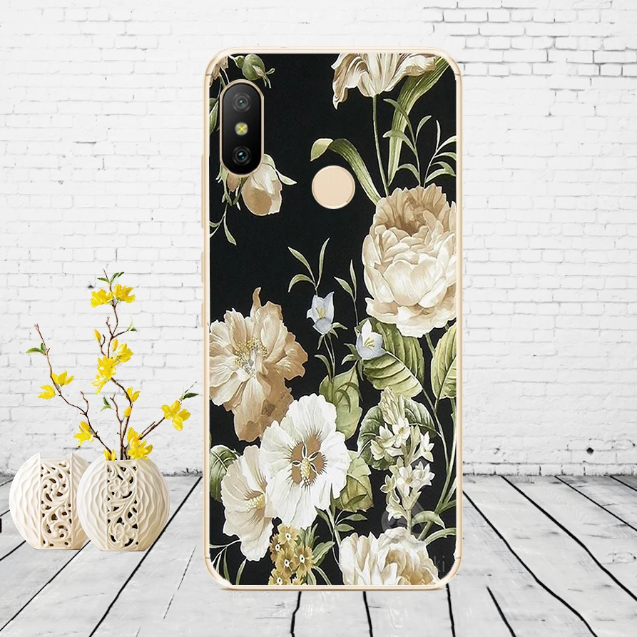 F43 Силиконовый чехол для Xiaomi mi A2 LITE, чехол с полной защитой, мягкая задняя крышка из ТПУ, чехол для телефона s для Xio mi A2 LITE, бампер - Цвет: F43