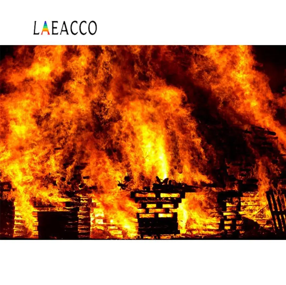 Laeacco огнеупорные огненные фоны для фотосъемки индивидуальные фотофоны
