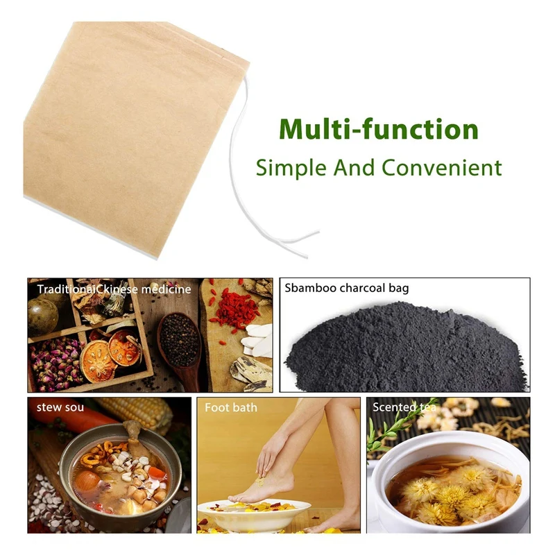 Чайные пакетики с фильтром чайные для рассыпчатого чая 500 одноразовых упаковок