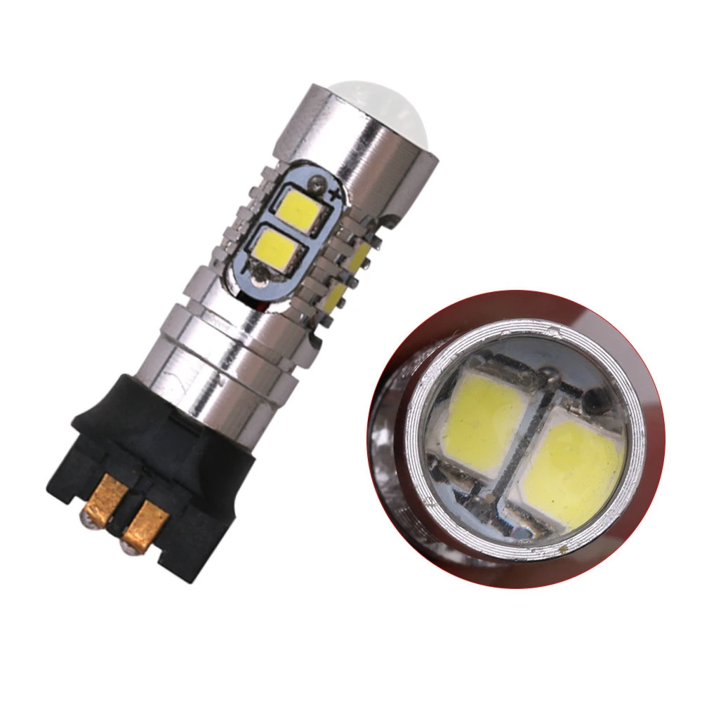 1 шт. Canbus 10-SMD 2323 PW24W PWY24W светодиодный светильник с передним поворотным сигналом