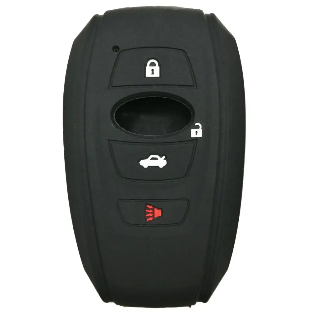 Силиконовый защитный чехол брелок для дистанционного ключа Subaru Outback Legacy Forester Sti XV