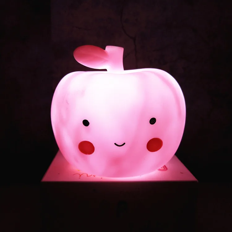 

Ns nightlight luminous baby apple feeding and sleeping lamp