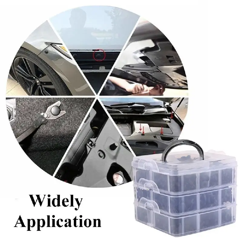 625 шт. крепежные зажимы смешанные автомобильные элементы отделка двери панель