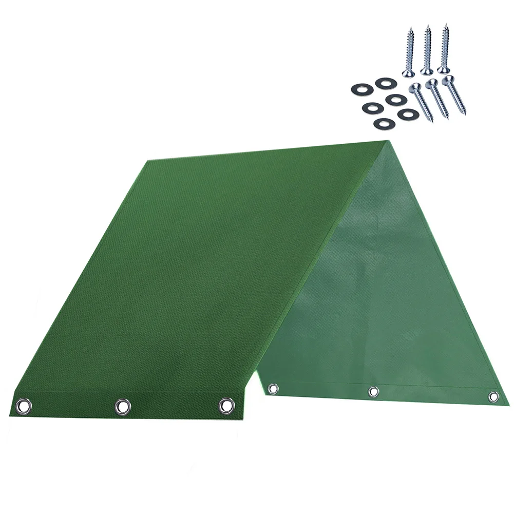 

Swingset Shade Replacement Canopy Backyard Tarp Waterproof Garden Oxford Cloth Sunproof UV Protection Outdoor Playground Roof