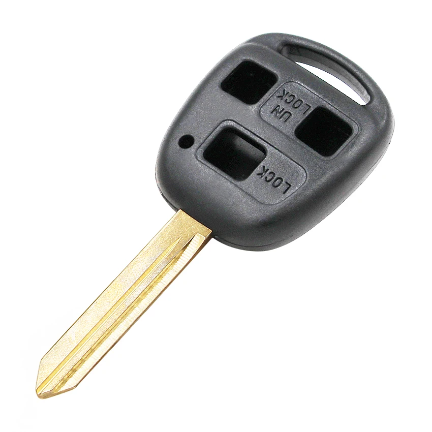 3 кнопки дистанционного ключа оболочки чехол для автомобильного смарт-ключа TOY47