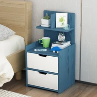 simple modern bedside table with drawers nightstand shelf small multifunctional storage table for bedroom bedside locker cabinet
