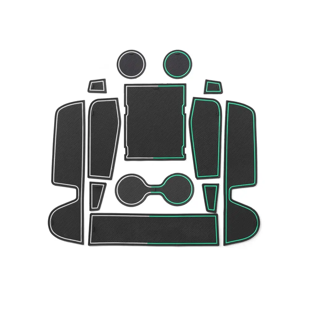 Коврик дверей RUIYA для Mazda 3 4th 2019 2020 противоскользящие пыленепроницаемые прокладки