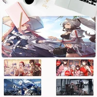 high quality arknights mouse pad pc laptop gamer mousepad anime antislip mat keyboard desk mat for overwatchcs go