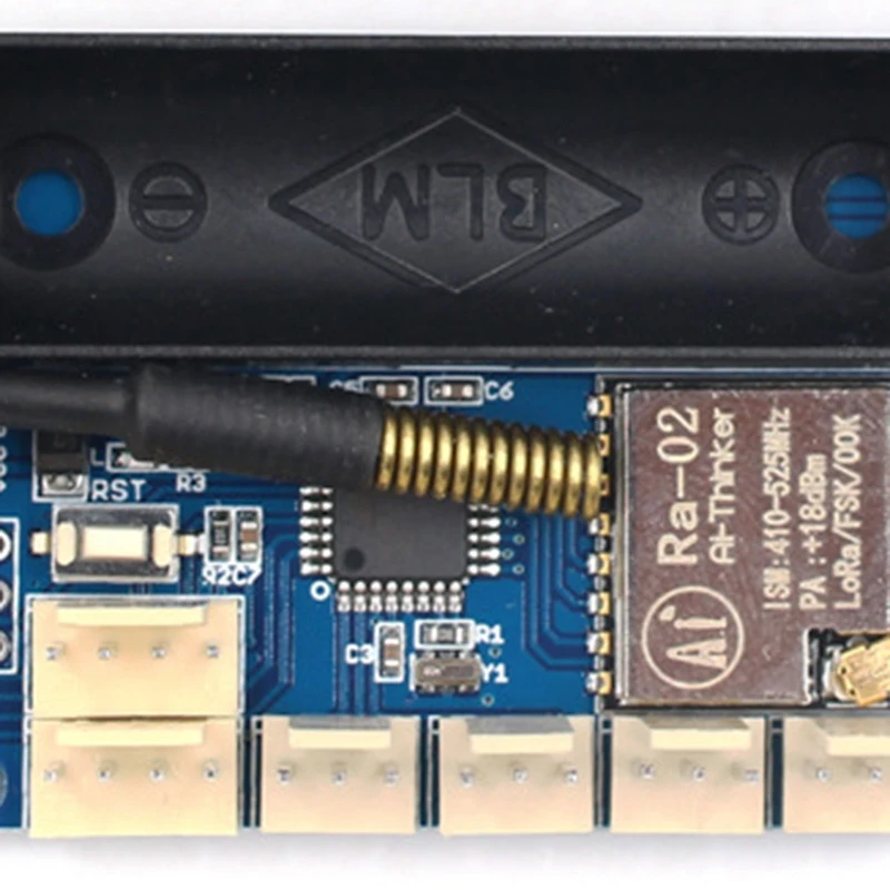 

2PCS Ra-02 LoRa Radio Node V2.0 433MHz SX1278 Wireless Module IPEX Interface for Arduino ATmega328P 3.7 Battery Holder