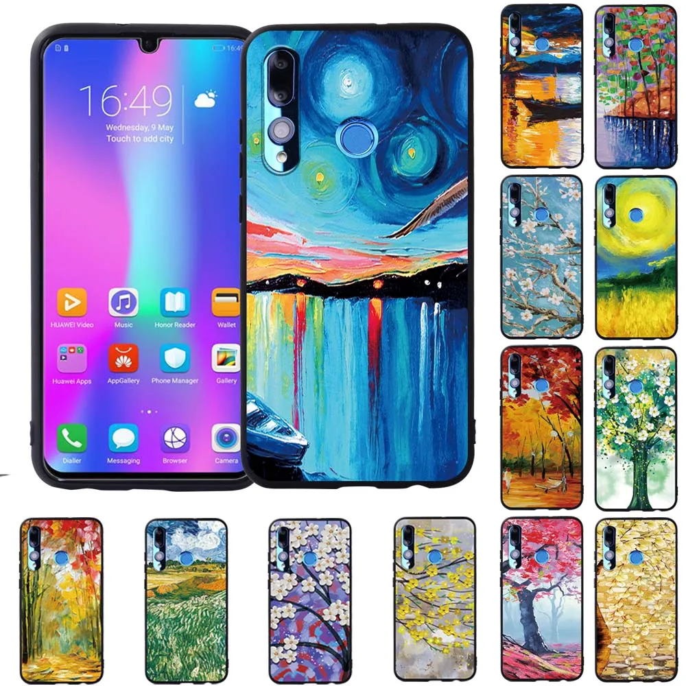 

Mobile Phone Case for Huawei Honor 10 Lite / Honor 20 Lite 2019 Dirt-resistant Silicone Phone Cover Soft Case