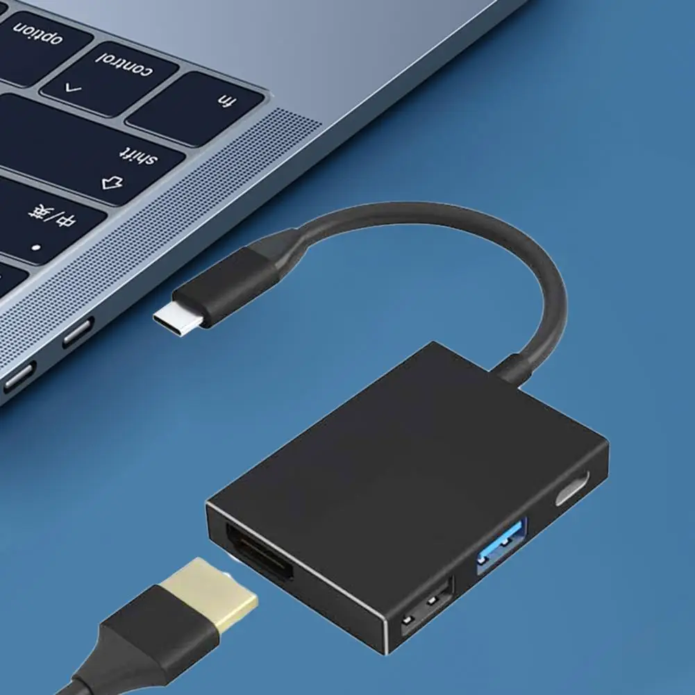 4-в-1 мультипорт Тип с разъемами типа C и HDMI-совместимость USB PD концентратор