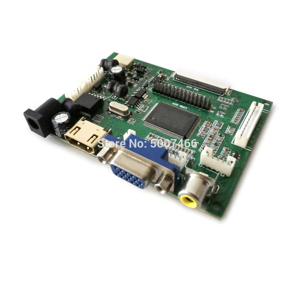 fit B154EW03/B154EW07/M154EW01/N154I4 DIY kit 2-CCFL 1280*800 +VGA+AV 30-Pin LVDS LCD screen display controller drive board | Компьютеры и