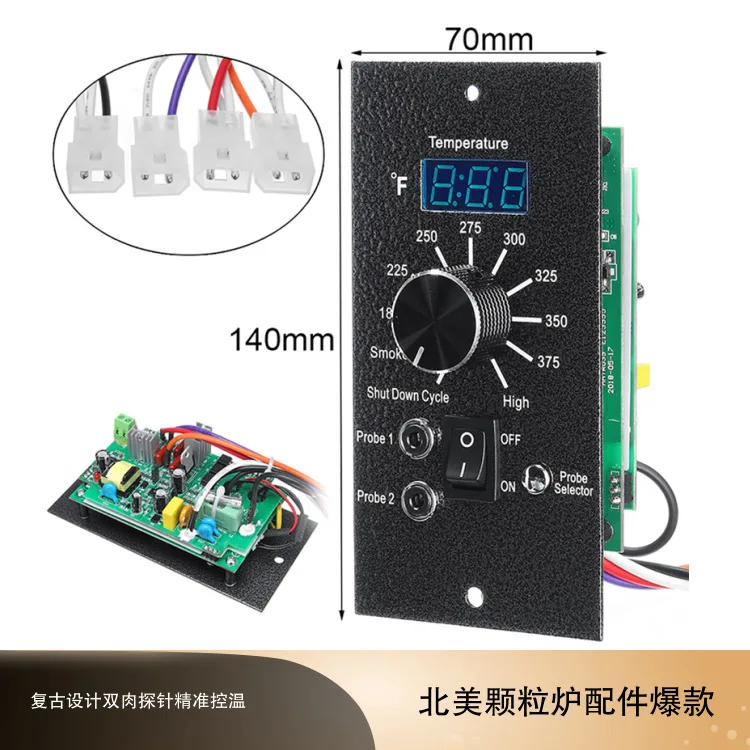 

Smoke oven temperature controller microcomputer control embedded RTD oven meat temperature control