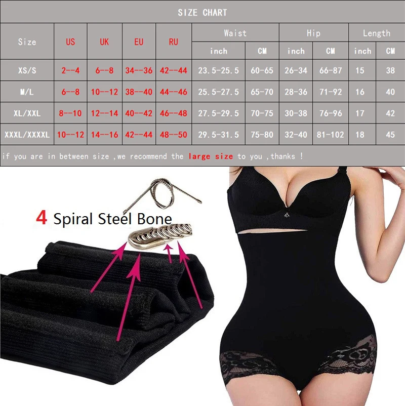 

Twinso Waist Trainer Tummy Control Panties Women Shapewear Modeling Belt Body Shaper Pulling Underwear Lift Up Butt Lifter Short
