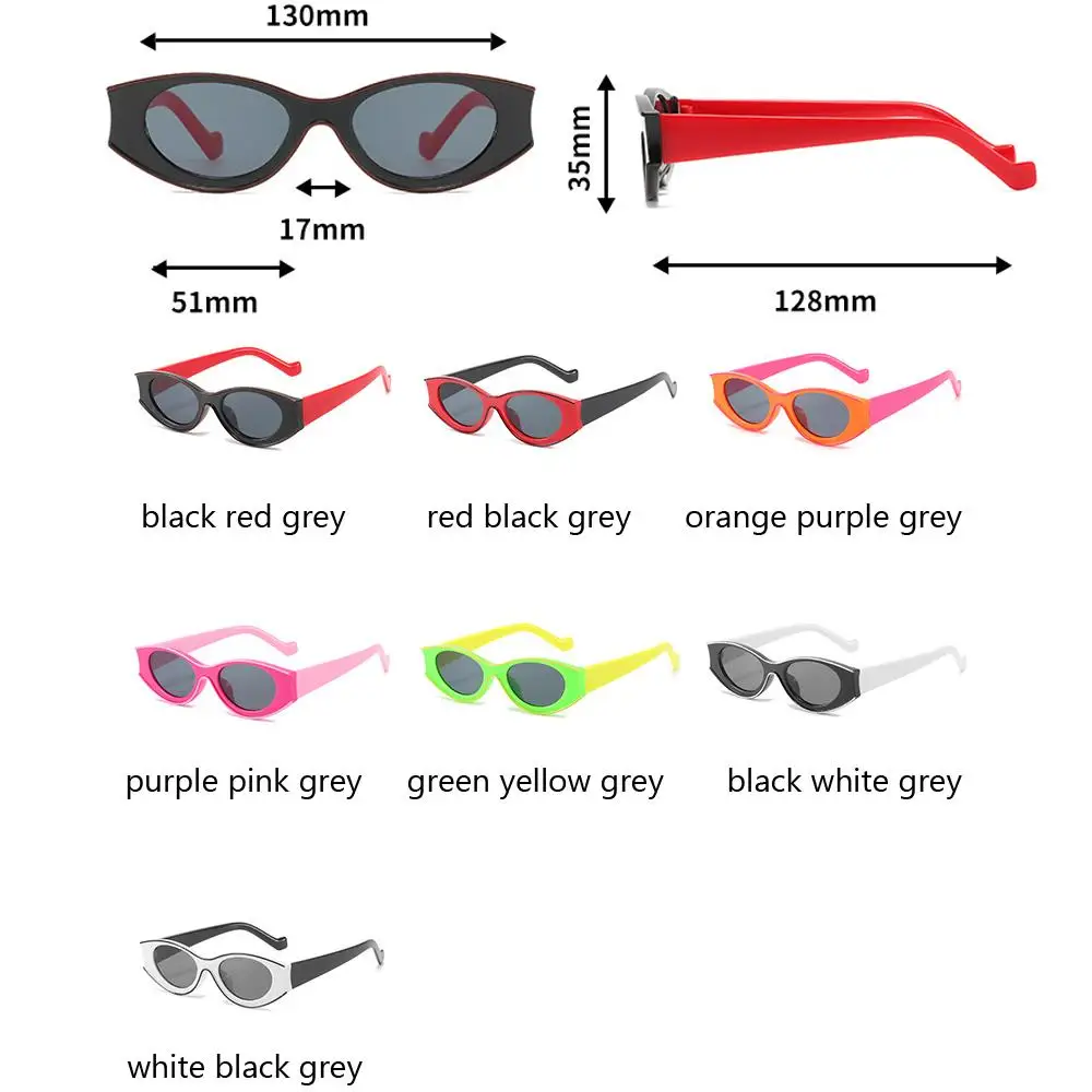

LongKeeper Kids Cat Eye Sunglasses For Boys GirLs Colorful Double Colors UV400 Concave Children Sun Glasses Oculos Masculino