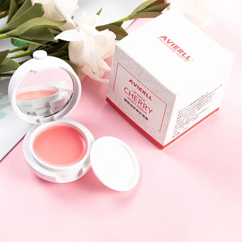 Восстанавливающая увлажняющая маска для губ с эфирным маслом кремовое