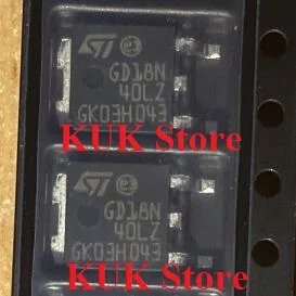 

Настоящий оригинальный 100% новый GD18N40LZ STGD18N40LZ DPAK 10 шт./лот