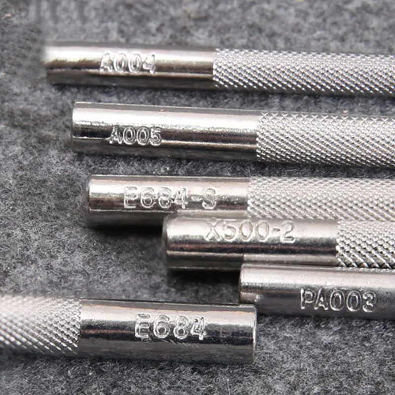

Leather Printing Tool Alloy Carving Making Craft System Punch Stamps Leatherwear Craft Punch Stamps New