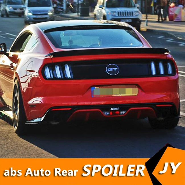 Спойлер для FORD Mustang 2015-2018 GT высокого качества ABS Материал заднее крыло автомобиля