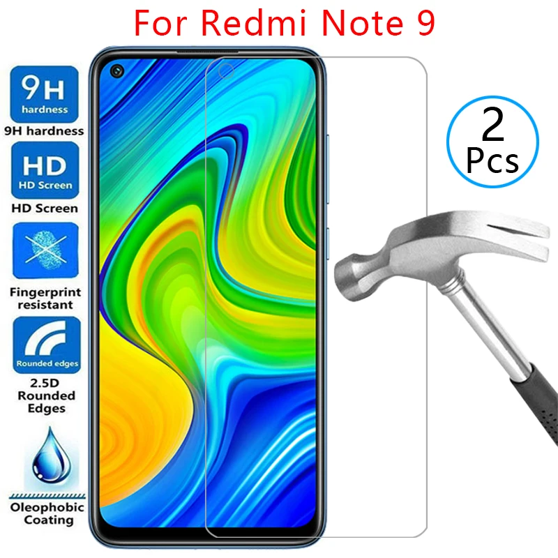 

tempered glass screen protector for xiaomi redmi note 9 case cover on ksiomi redmy note9 not not9 protective phone coque bag 360