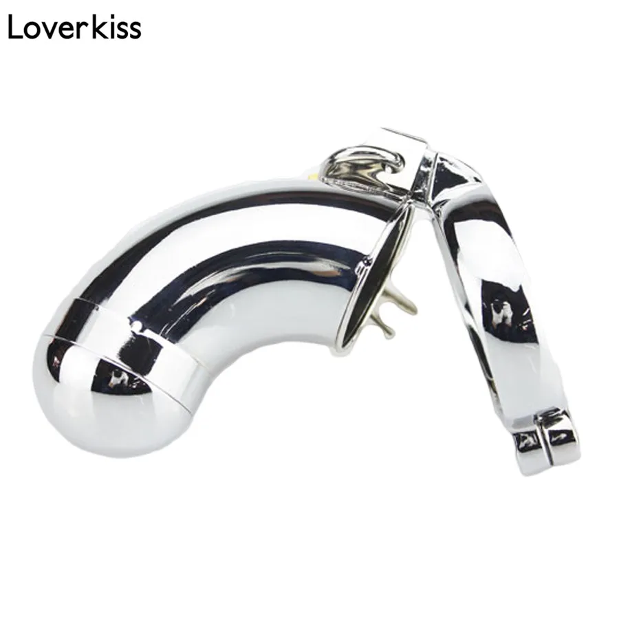 Клетка для пениса Loverkiss мужское устройство верности металлическая клетка секс