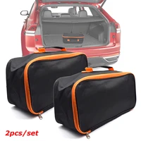 car portable pouch trunk organizer storage case vacuum cleaner cleaning tool bag zipper closure with handle wear resistant home
