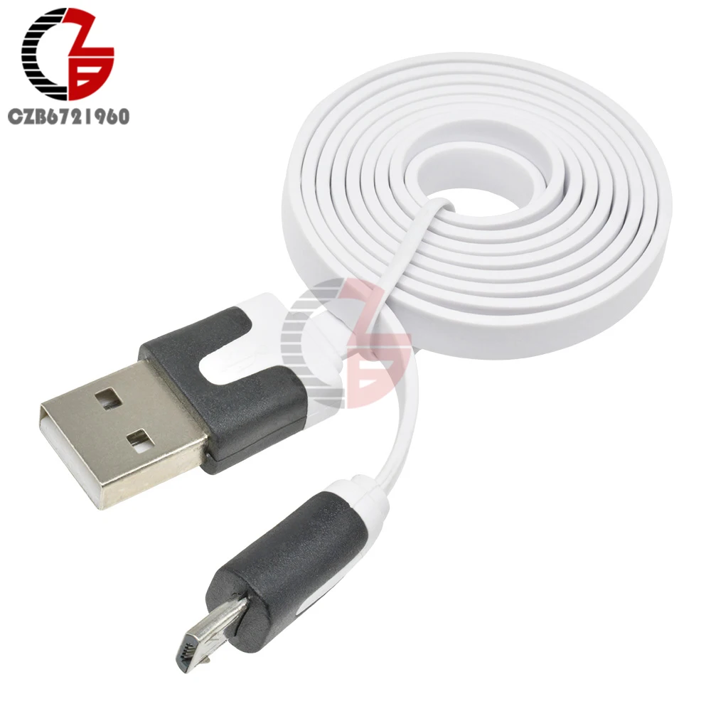 Зарядный кабель USB 1 м 3 фута питания постоянного тока удлинитель Micro провод для Wemos