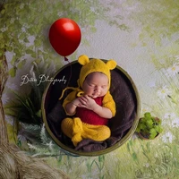 newborn bear photography propshandmade mohair outfits for baby photo prop