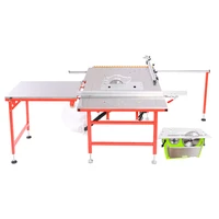 dust free composite lifting table saw multifunctional woodworking sliding table saw integrated precision dust free saw machine