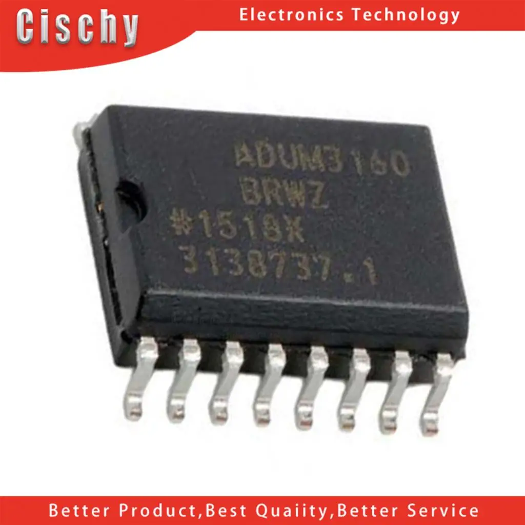 5 шт./лот ADUM3160 ADUM3160BRWZ SOP16 полный/низкая скорость 2,5 КВ USB цифровой изолятор