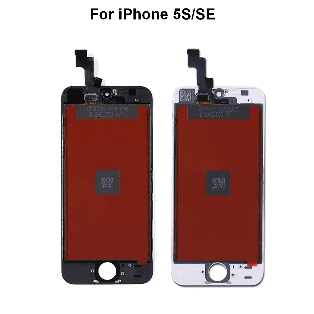 ЖК дисплей для iPhone 5S/SE 6 7 8 6S Plus Замена сенсорного экрана No Dead PixelAAA ++++ закаленное