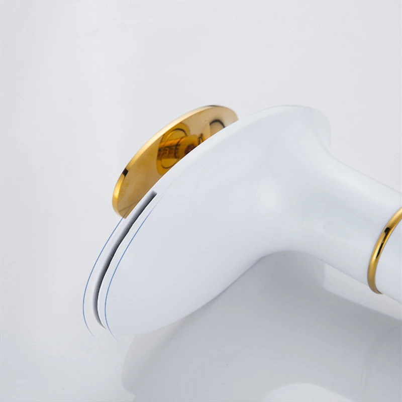 Смесители для раковины LIUYUE латунный кран с летающей тарелкой белого и черного