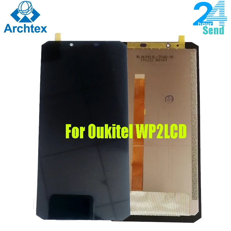 Для оригинального Oukitel WP2 ЖК дисплей + кодирующий преобразователь сенсорного
