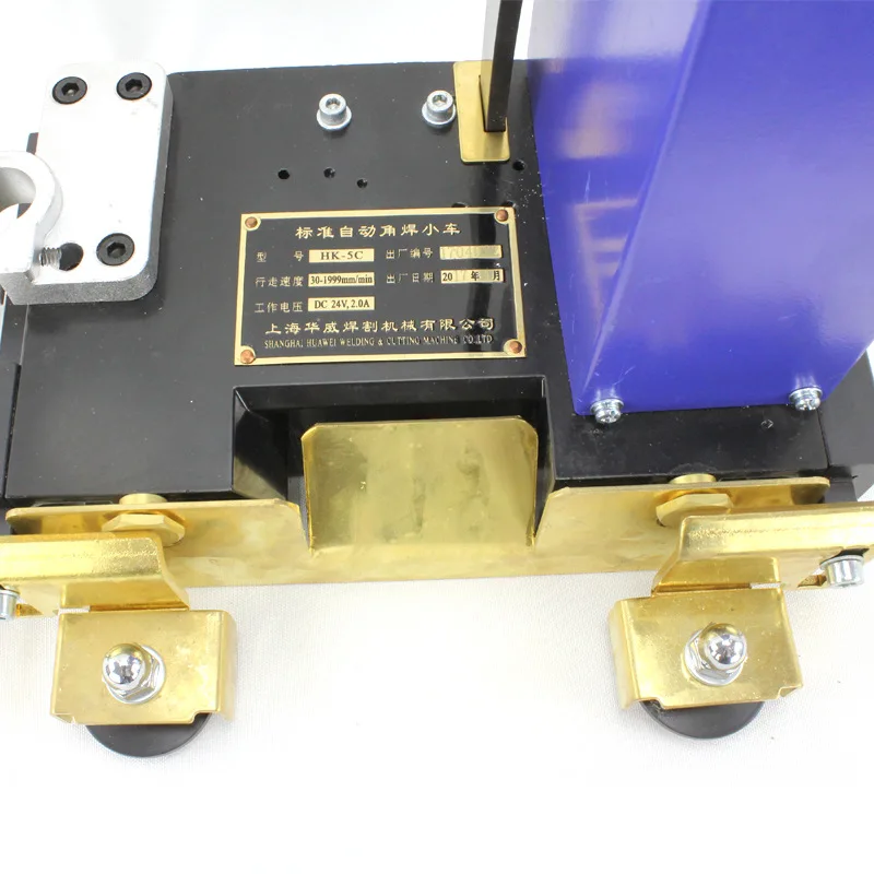 

HK-5C Standard Fillet Welding Trolley Desktop Small Welder Compact Structure Horizontal Fillet Welding Machine