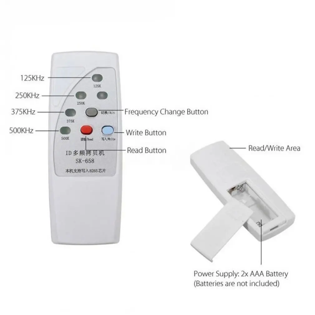 Сканер RFID SK658 многочастотный Дубликатор 125 кгц 500 кГц для управления доступом к