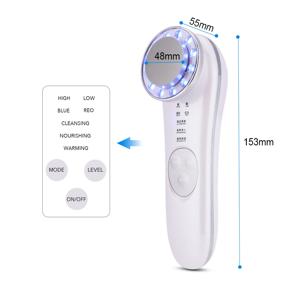 

360 Anti Aging Facial Massager Rejuvenation Device Wrinkles Removal & Skin Tightening Skin Care Tools Lifting Massage Machine