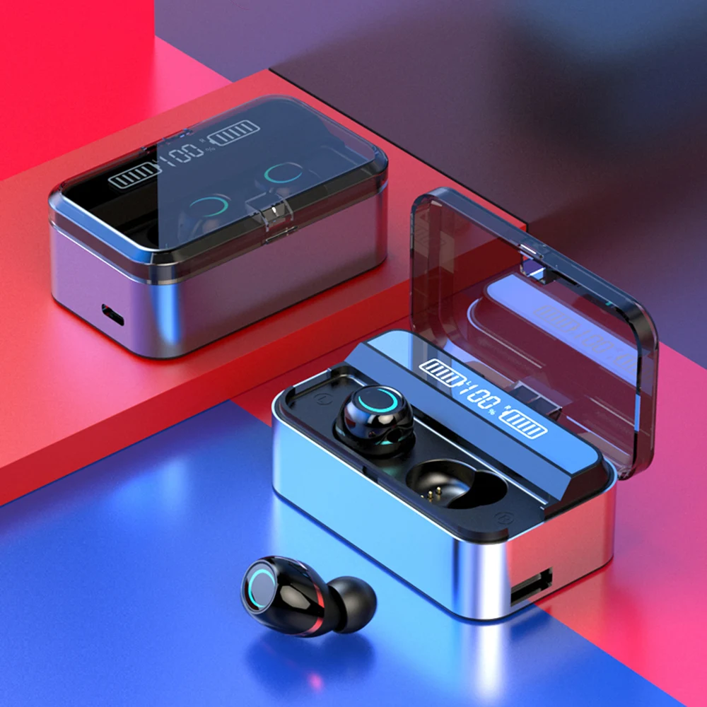 Bluetooth 5 0 наушники с сенсорным управлением Беспроводная гарнитура стерео