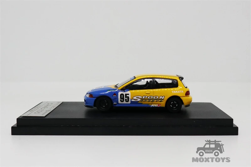 Уличное оружие 1:64 Honda Civic EG6 Ложка #95 литая модель автомобиля | Игрушки и хобби