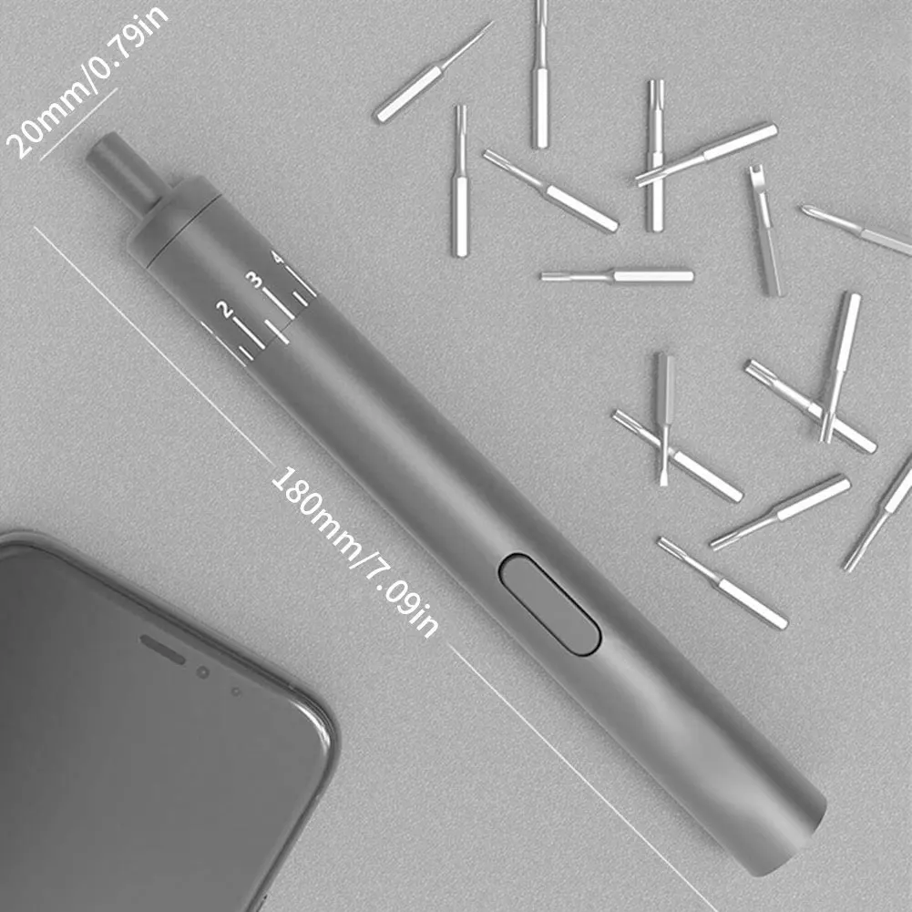 

Electric Screwdriver Precision Screwdriver Bits Set Mini Electric USB Rechargeable Repair Screw Driver Kits Repair Tool JM-Y02