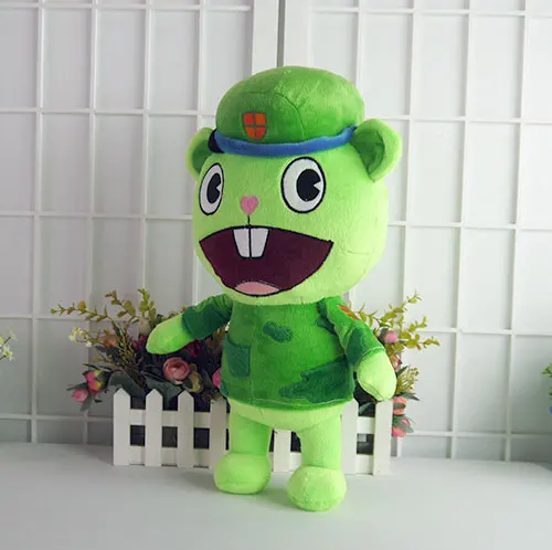 Счастливое дерево друзья аниме плюшевые куклы HTF Flippy игрушки 40 см|Персонажи