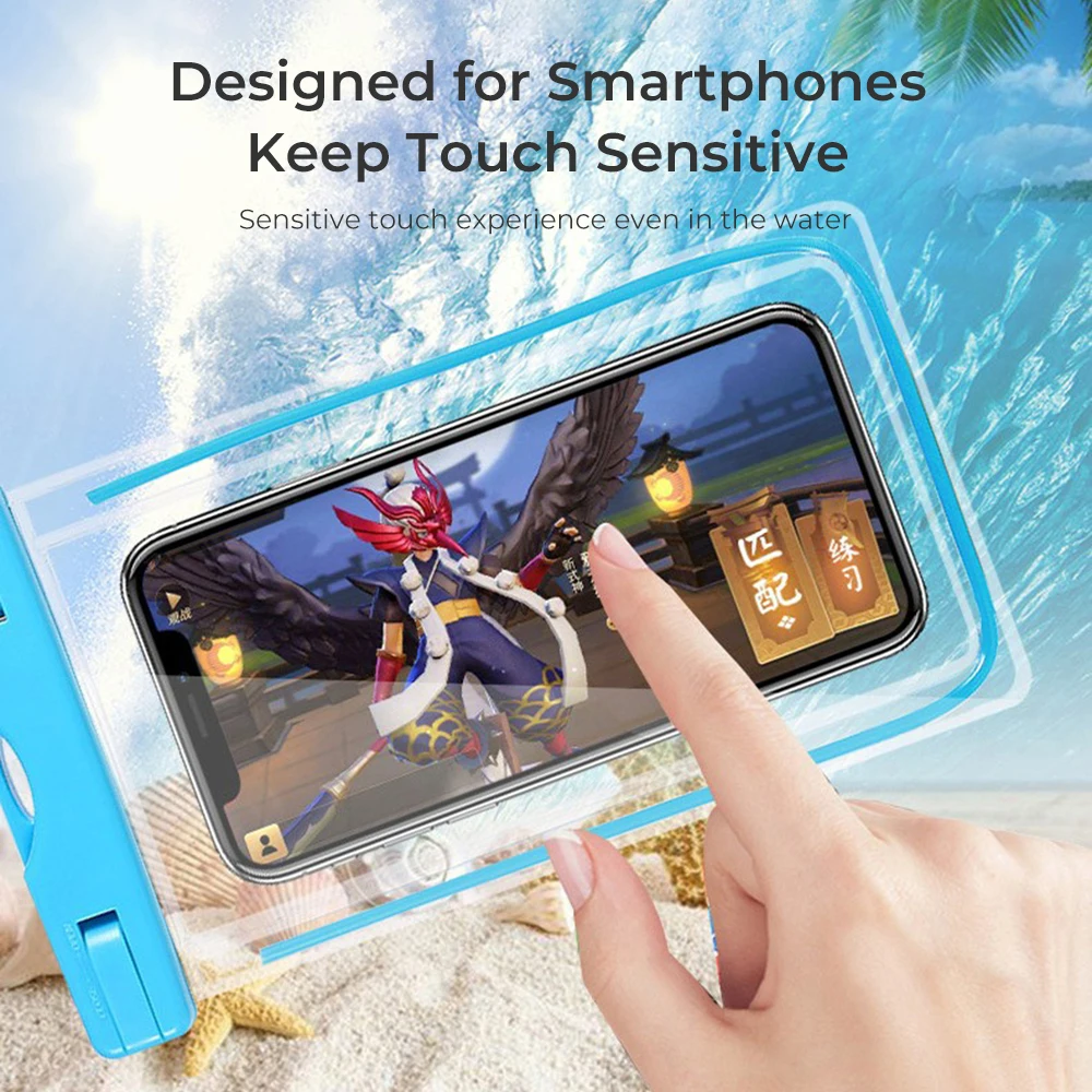 

Водонепроницаемый чехол для телефона, универсальный светящийся Чехол для мобильного телефона, уличный спортивный подвесной чехол для iPhone, ...