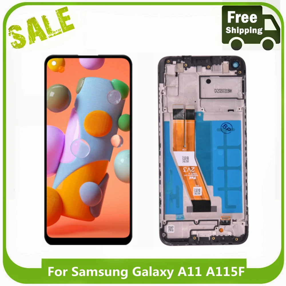 

100% OLED для 6,4 ''Samsung Galaxy A11 ЖК-дисплей сенсорный экран в сборе для Samsung A115F A115F/DS