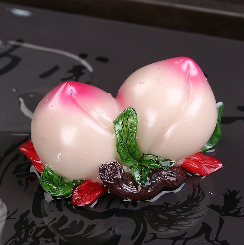 

Purple Clay Tea Pet Frog Figurine Ornaments Tea Play Water Retro Chinese Home Furnishing Articles decor living room decoration