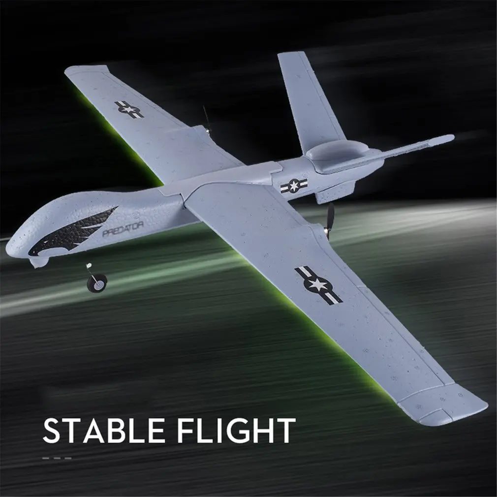 Z51 Хищник 2 4G 2CH 660 мм размах крыльев дистанционное управление RC самолет