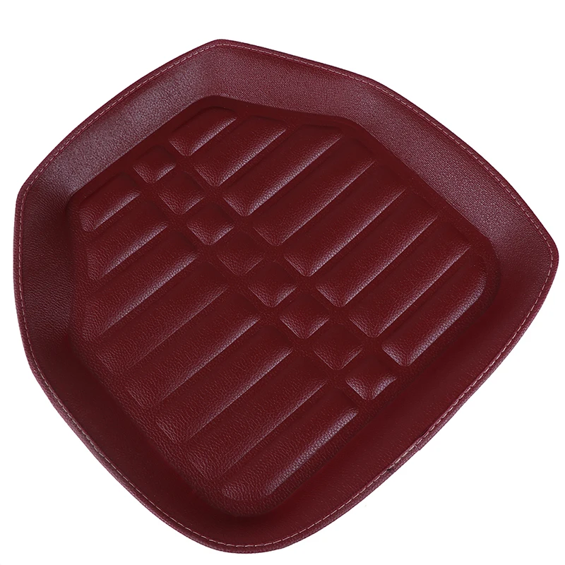 

New 5pcs Flash FloorLiner Left Driving Premium Foot Pad Mat Leather Car Floor Mats Auto Carpet