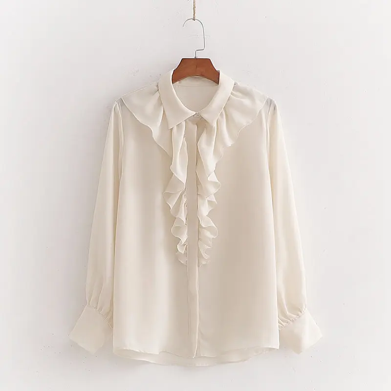 Мода Za 2020 женская новая весенняя Летняя туника шифоновая с отделкой Удлиненная