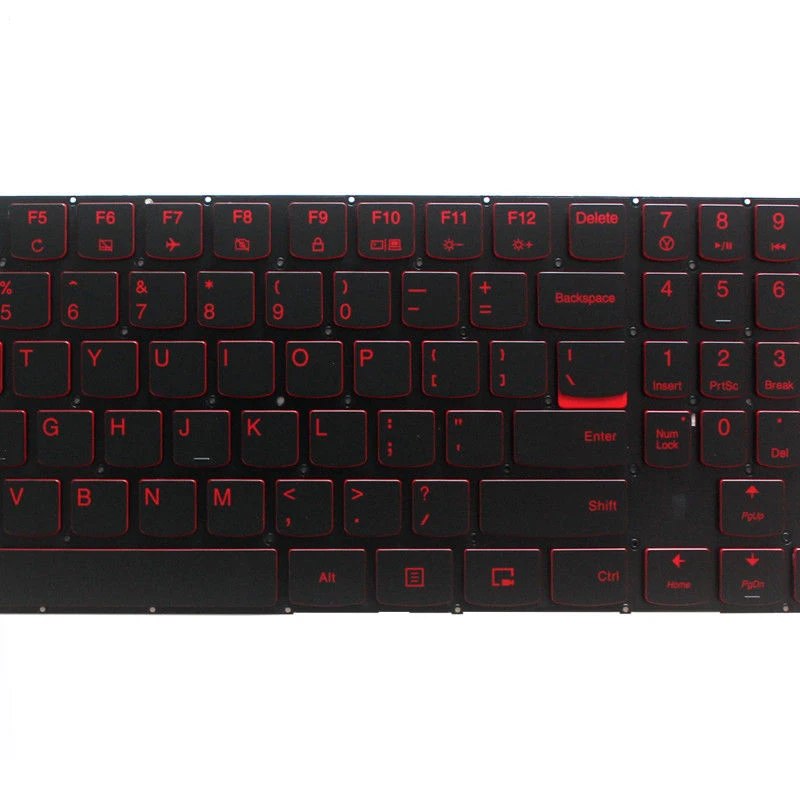 Новая клавиатура США для Lenovo Legion Y520 15IKB R720 Y720 Клавиатура ноутбука с подсветкой без