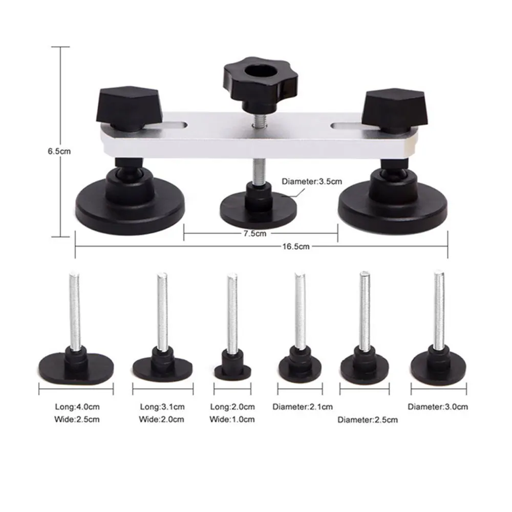 barato Kit De Extrator De Dente Automático-ferramentas De Removedor De Dente Paintless Dent Repair Kit Extrator Para Ding Carro Granizo Dent Remoção