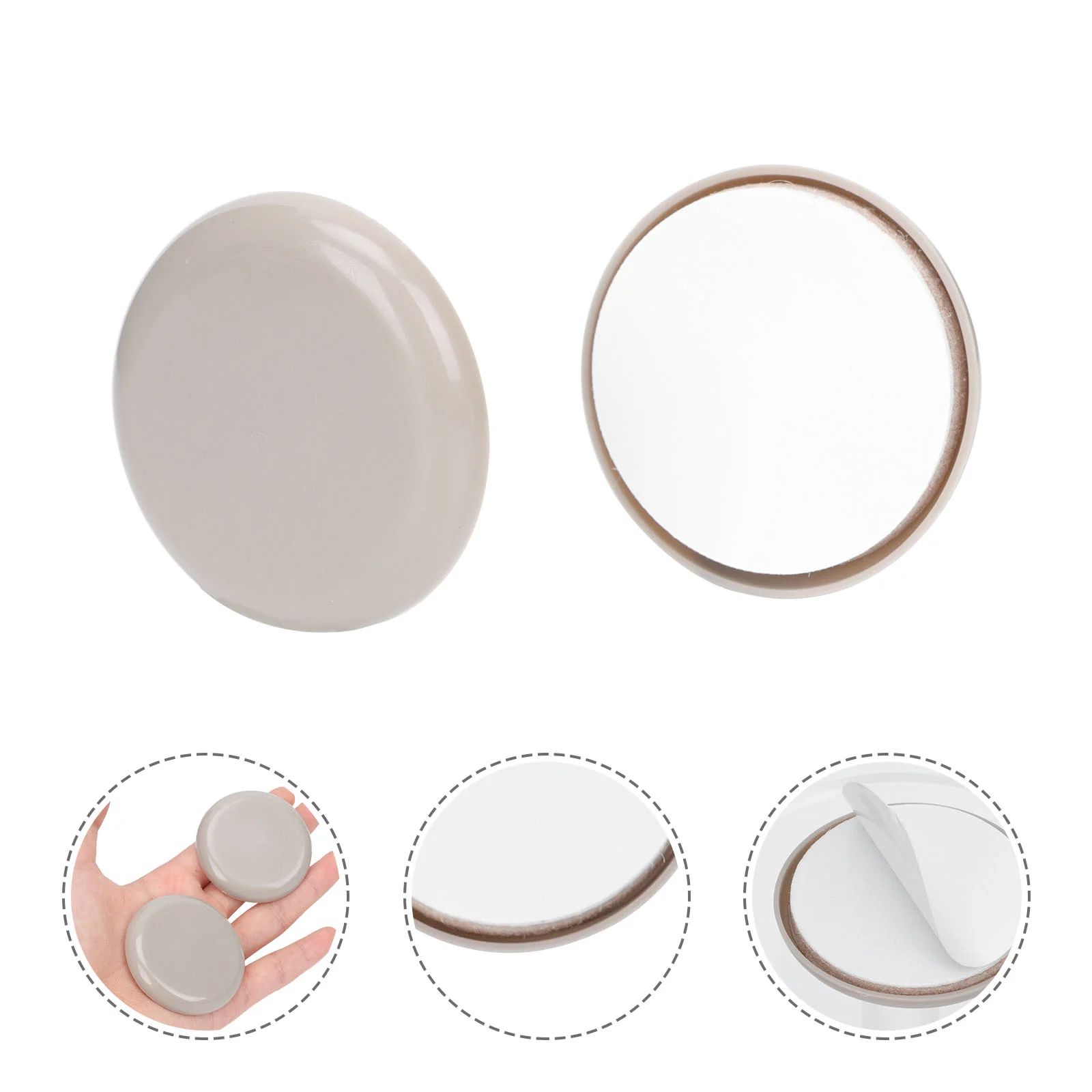 

12 шт., самоклеящиеся скользящие коврики для мебели